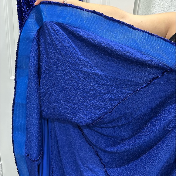 New Sequin Velvet Strapless Formal Dress - Sherri Hill #2959 - Picture 15 of 15